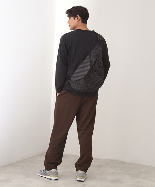 THE SHOP TK （ザ ショップ ティーケー ）の「トライアングルショルダーバッグ（ショルダーバッグ・メンズ・ブラック系1/ブラック・00）」の5枚目の写真