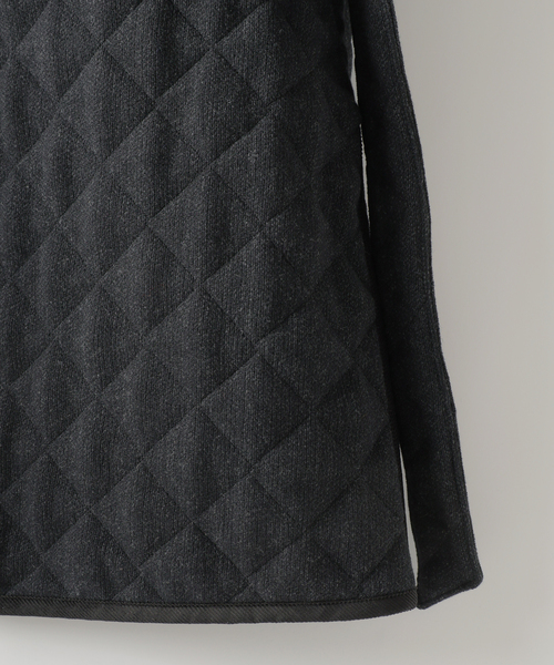 LAVENHAM(ラベンハム)の「LAVENHAM (ラベンハム) 別注 Belted Chantry (ウールメルトン)(その他アウター・メンズ・チャコールグレー・MEDIUM/SMALL)」の2枚目の写真