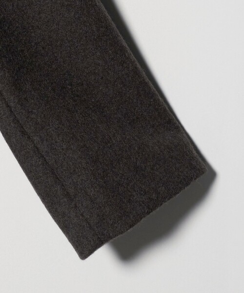 ATTISESSION(アティセッション)の「<ATTISESSION>ビーバー ロングコート(その他アウター・レディース・ブラック/ダークグレー・38/36)」の12枚目の写真