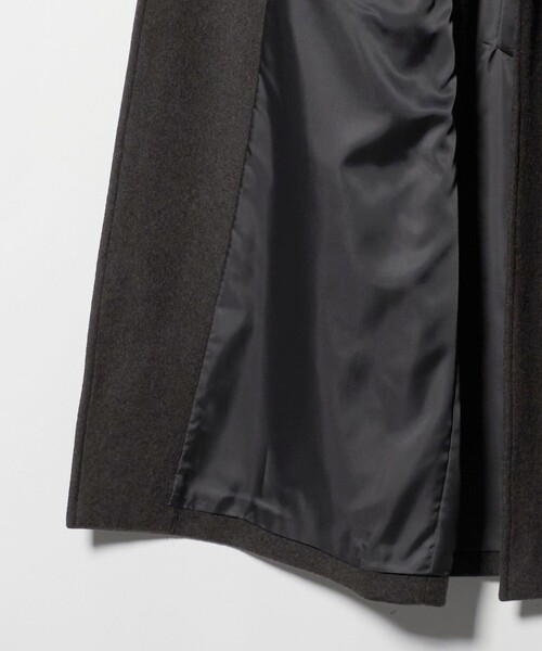 ATTISESSION(アティセッション)の「<ATTISESSION>ビーバー ロングコート(その他アウター・レディース・ブラック/ダークグレー・38/36)」の15枚目の写真