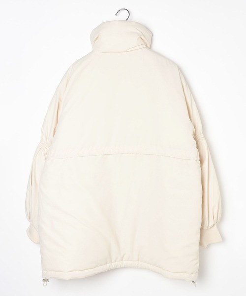 3.3 Field Trip (3.3フィールドトリップ)の「3.3 Field Trip/ギャザーモンスタージャケット(ダウンジャケット/コート・レディース・ブラック/アイボリー・FREE)」の3枚目の写真