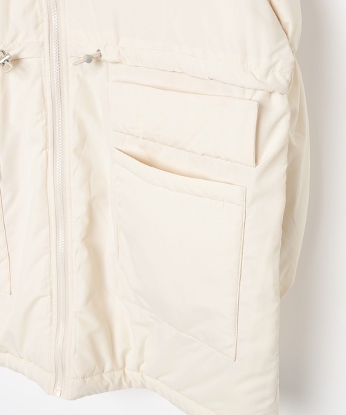 3.3 Field Trip (3.3フィールドトリップ)の「3.3 Field Trip/ギャザーモンスタージャケット(ダウンジャケット/コート・レディース・ブラック/アイボリー・FREE)」の12枚目の写真