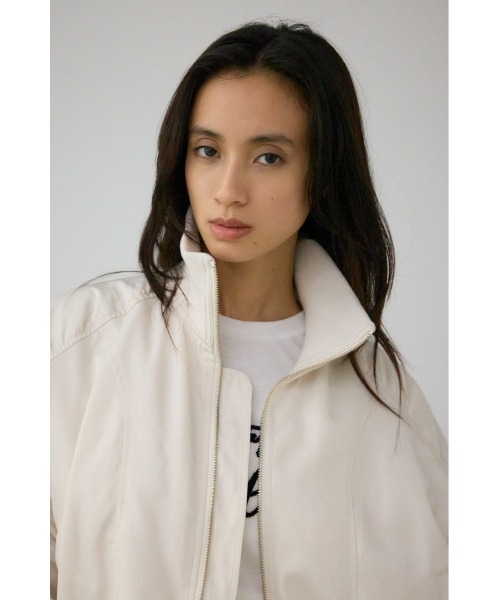 WEB限定】ロングリブサムホールショートMA-1（ブルゾン）｜AZUL BY