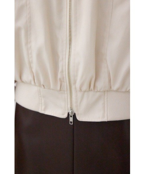 WEB限定】ロングリブサムホールショートMA-1（ブルゾン）｜AZUL BY