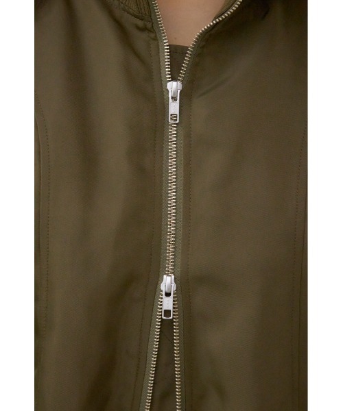 WEB限定】ロングリブサムホールショートMA-1（ブルゾン）｜AZUL BY