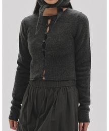 todayful メッシュシャーリングカーディガン TODAYFUL（トゥデイフル）の「【TODAYFUL】Mesh Shirring