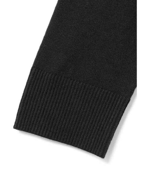 mizuiroind（ミズイロインド）の「mizuiro ind 襟付きジップカーディガン（カーディガン/ボレロ・レディース・チャコールグレー/ブラック/ネイビー・FREE）」の7枚目の写真