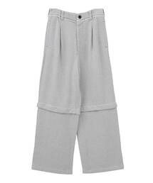 CURRENTAGE（カレンテージ）の「【CURRENTAGE/カレンテージ】Detachable  sweat pants（スウェットパンツ）」
