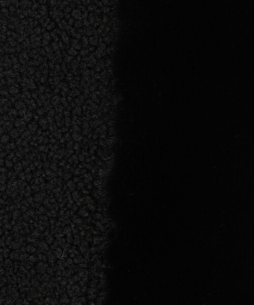 COMME CA ISM（コムサイズム）の「【 リバーシブル】ボアフリース＆ファー スヌード（ストール/ショール・メンズ・チャコール/ベージュ/ブラック・FREE）」の12枚目の写真