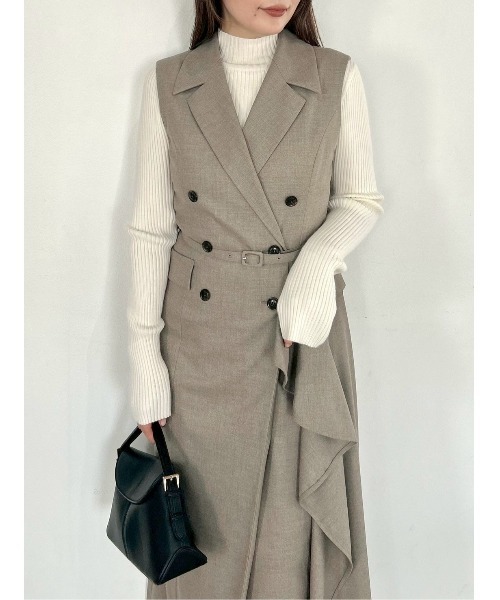 FRAY I.D（フレイアイディー）の「ダブルブレストアシメデザイン