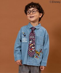 Disney | ディズニーキャラクター/デニムシャツ『ミッキーマウス』(シャツ/ブラウス)