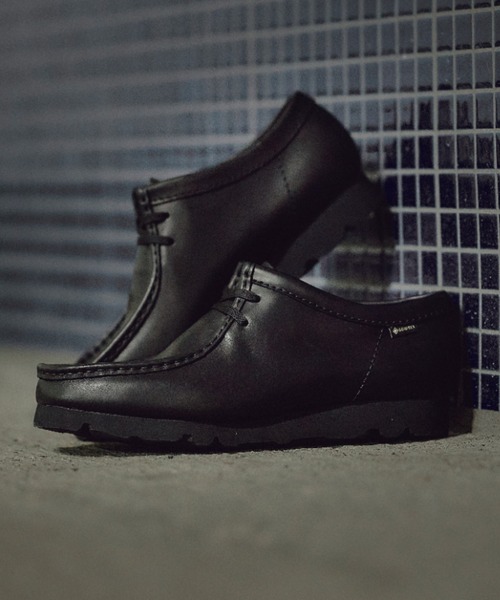 Clarks（クラークス）の「WALLABEE GTX　26183074（モカシン/デッキシューズ・メンズ・ブラック・6/6h/7/7h/8/8h/9/9h/10/11）」の6枚目の写真