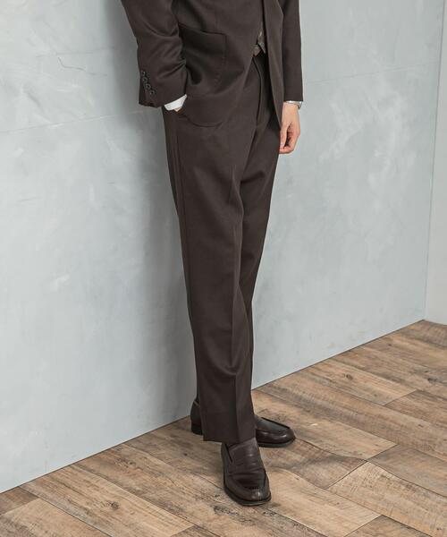 セール】LIFE STYLE TAILOR フラノパンツ（スーツパンツ）｜URBAN