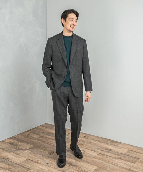 URBAN RESEARCH DOORS(アーバンリサーチドアーズ)の「LIFE STYLE TAILOR フラノパンツ(スーツパンツ・メンズ・ブラウン/グレー系その他・48/46/50/44)」の9枚目の写真
