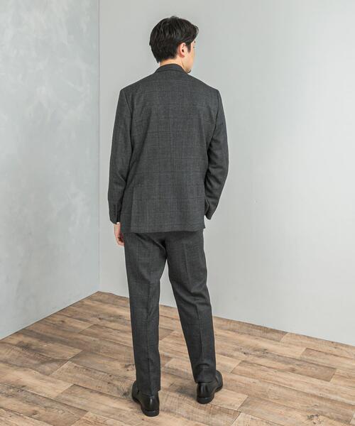 URBAN RESEARCH DOORS(アーバンリサーチドアーズ)の「LIFE STYLE TAILOR フラノパンツ(スーツパンツ・メンズ・ブラウン/グレー系その他・48/46/50/44)」の6枚目の写真