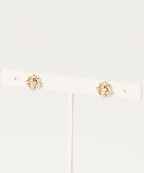 VENDOME AOYAMA(ヴァンドーム青山)の「K18YG ダイヤモンド ピアス(ピアス(両耳用)・レディース・イエローゴールド・ONE SIZE)」の3枚目の写真