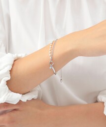 BEAMS HEART（ビームスハート）の「ハーフチェーン フェイクパール ブレスレット（ブレスレット）」