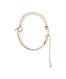 BEAMS HEART（ビームスハート）の「ハーフチェーン フェイクパール ブレスレット（ブレスレット）」