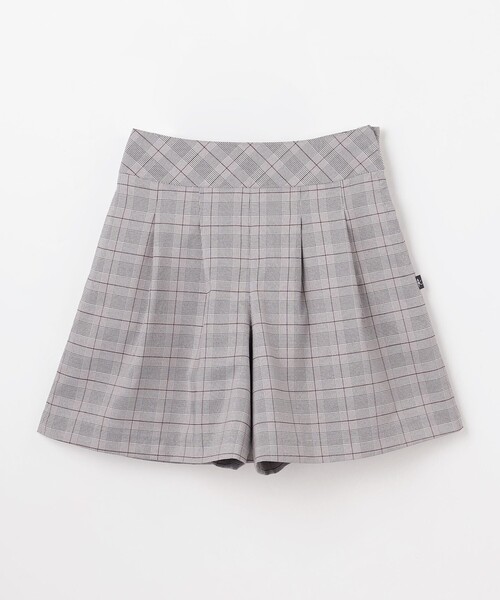 組曲(クミキョク)の「【150-170㎝】 グレンチェックキュロット(その他パンツ・キッズ・グレー系3・150/160/170)」の5枚目の写真