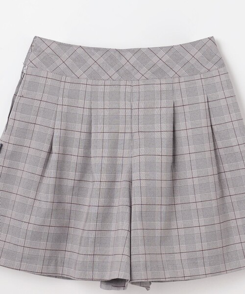 組曲(クミキョク)の「【150-170㎝】 グレンチェックキュロット(その他パンツ・キッズ・グレー系3・150/160/170)」の11枚目の写真