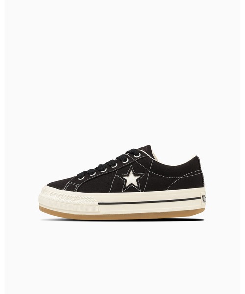CONVERSE(コンバース)の「ONE STAR BOARDERSTAR OX / ワンスター ボーダースター OX(スニーカー・メンズ・ブラック・11.5/10.5/9.5/9/8.5/8/7.5/7/6.5/5.5/5/4.5/4/3.5/3)」の3枚目の写真