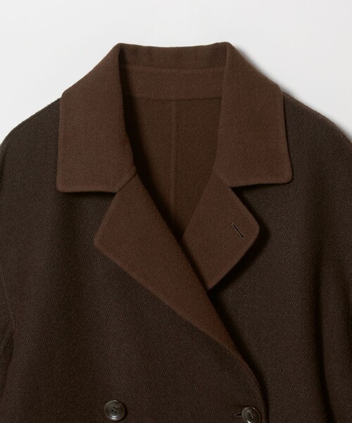 ATTISESSION＞リバーシブル ベルト コート（その他アウター