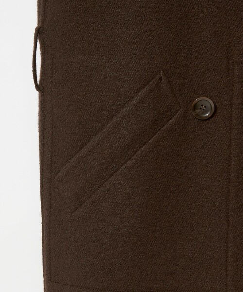 ATTISESSION＞リバーシブル ベルト コート（その他アウター