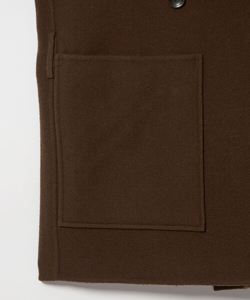 ATTISESSION＞リバーシブル ベルト コート（その他アウター