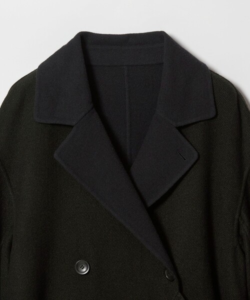 ATTISESSION＞リバーシブル ベルト コート（その他アウター