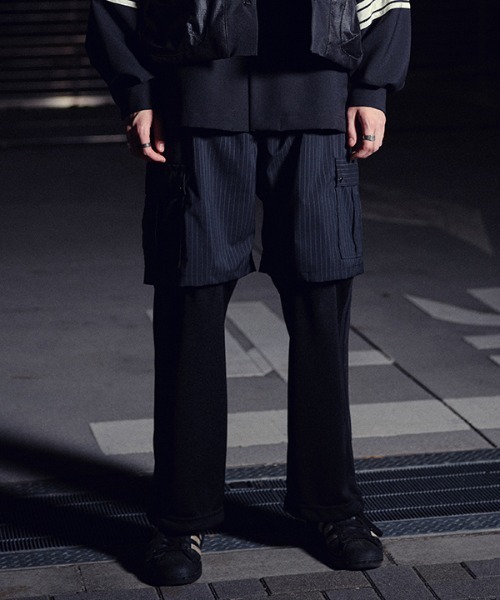 masterkey（マスターキー）の「mp14336-JENGA-PT レイヤーパンツ(MK26S-P-15)（その他パンツ・メンズ・ブラック/ベージュ・2/1）」の2枚目の写真