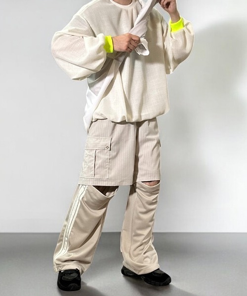 masterkey（マスターキー）の「mp14336-JENGA-PT レイヤーパンツ(MK26S-P-15)（その他パンツ・メンズ・ブラック/ベージュ・2/1）」の9枚目の写真