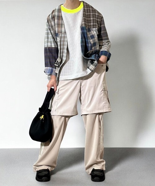 masterkey（マスターキー）の「mp14336-JENGA-PT レイヤーパンツ(MK26S-P-15)（その他パンツ・メンズ・ブラック/ベージュ・2/1）」の12枚目の写真