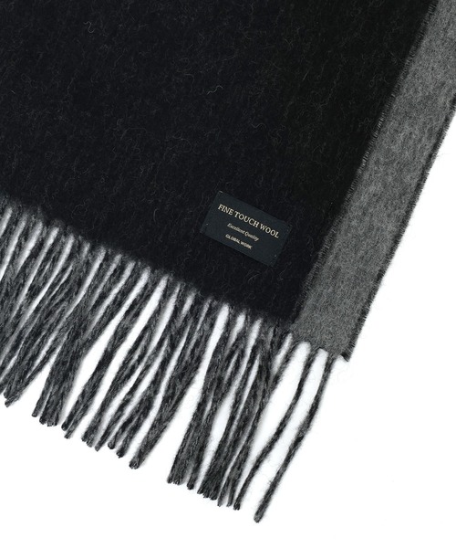 GLOBAL WORK（グローバルワーク）の「ファインタッチリバーシブルマフラー/593191（マフラー・メンズ・グレー/ブルー/ブラック/ブラウン/ネイビー・ONE SIZE）」の13枚目の写真