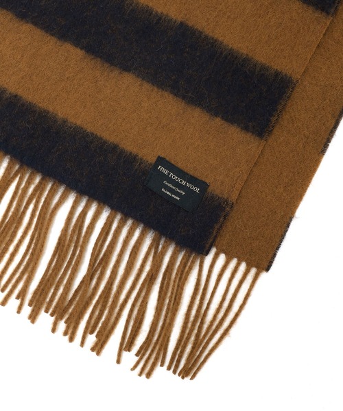 GLOBAL WORK（グローバルワーク）の「ファインタッチリバーシブルマフラー/593191（マフラー・メンズ・グレー/ブルー/ブラック/ブラウン/ネイビー・ONE SIZE）」の15枚目の写真