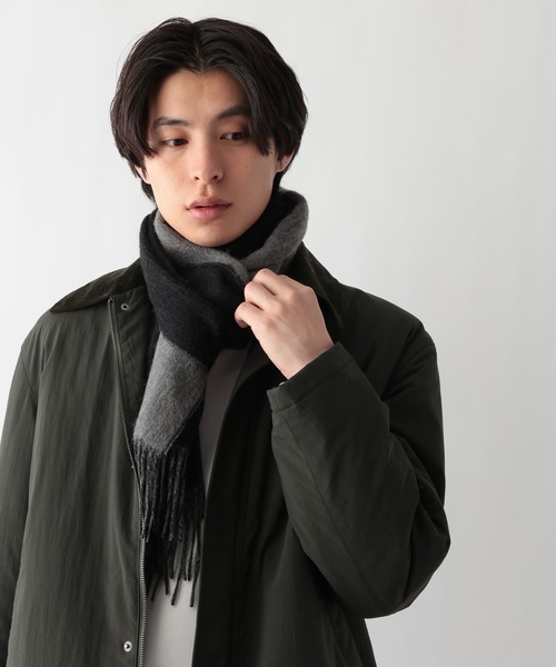 ファインタッチリバーシブルマフラー/593191（マフラー）｜GLOBAL WORK