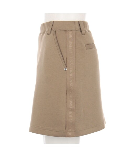 BRIEFING(ブリーフィング)の「【BRIEFING GOLF/ブリーフィングゴルフ】WS WARM LOGO LINE SKIRT(スカート・レディース・ベージュ/ブラック・M/S)」の7枚目の写真
