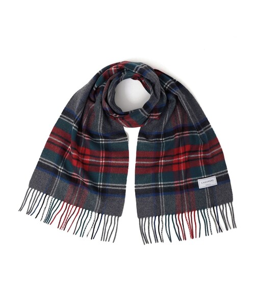 SHIPS any: カシミヤ チェック マフラー（マフラー）｜SHIPS any