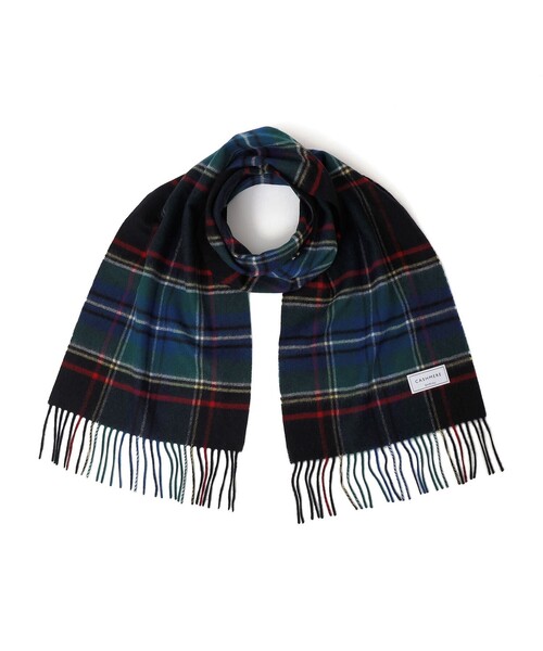 セール】SHIPS any: カシミヤ チェック マフラー（マフラー）｜SHIPS