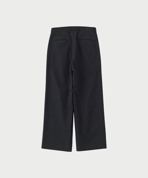 URU TOKYO（ウルトーキョー）の「【URU TOKYO】1 TUCK PANTS（その他パンツ・メンズ・ダークネイビー/ベージュ・1/2）」の3枚目の写真