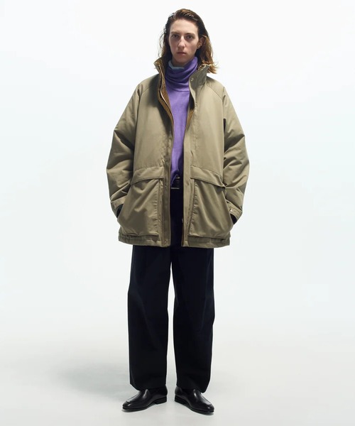 URU TOKYO（ウルトーキョー）の「【URU TOKYO】1 TUCK PANTS（その他パンツ・メンズ・ダークネイビー/ベージュ・1/2）」の4枚目の写真