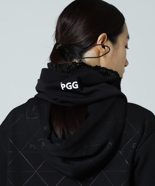 パーリーゲイツPGG アクアスーテングジャージネックウォーマーホワイト
