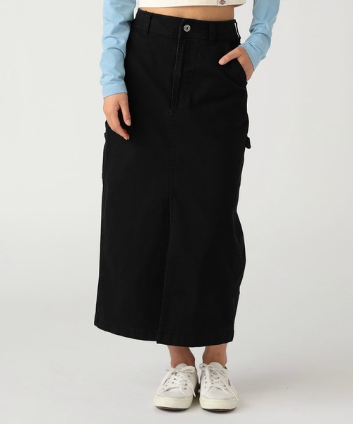 Dickies(ディッキーズ)の「キャンバススカート(スカート・レディース・ブラック/ベージュ・X-SMALL/SMALL/MEDIUM/LARGE)」の1枚目の写真