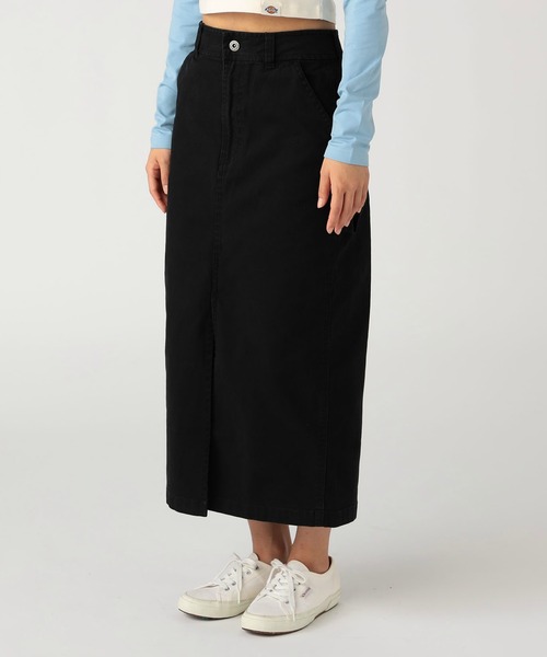 Dickies(ディッキーズ)の「キャンバススカート(スカート・レディース・ブラック/ベージュ・X-SMALL/SMALL/MEDIUM/LARGE)」の4枚目の写真
