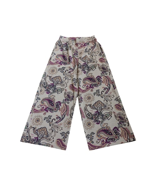 antiqua(アンティカ)の「ペイズリー柄 パンツ(その他パンツ・レディース・グレー系その他/ブラック・ONESIZE)」の15枚目の写真