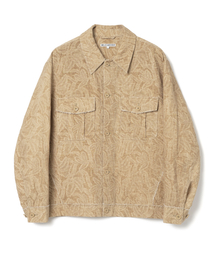 Millo Archive（ミロ アーカイブ）の「ミックスドファブリックシャツジャケット [サンドベージュ]（MA-1）」