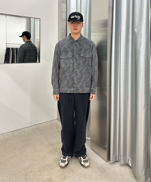 Millo Archive（ミロ アーカイブ）の「ミックスドファブリックシャツジャケット [サンドベージュ]（ブルゾン・メンズ・その他・X-LARGE/MEDIUM/LARGE）」の10枚目の写真
