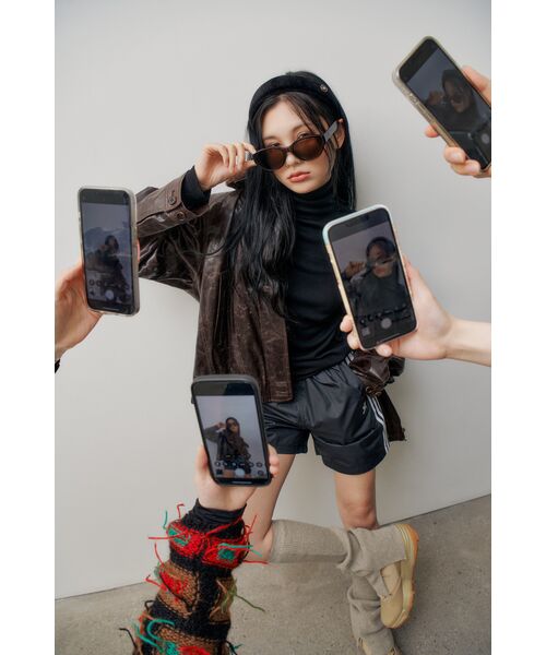 MUSINSA STANDARD WOMAN（ムシンサスタンダードウーマン）の「[ヒートタンダード] ウィメンズ薄起毛スリムタートルネック長袖Tシャツ [ブラック]（Tシャツ/カットソー・レディース・その他・SMALL/MEDIUM/LARGE/X-SMALL）」の12枚目の写真
