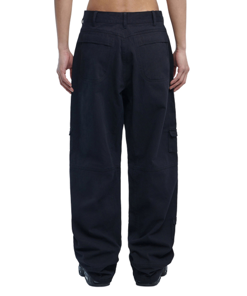 NOMANUAL(NOMANUAL)の「UTILITY CARGO PANTS - WASHED BLACK(その他パンツ・レディース・その他・LARGE/MEDIUM/SMALL)」の3枚目の写真