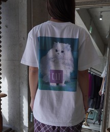 grapevine by k3（グレープバインバイケースリー）の「CAT SUMMER T-SHIRTS（Tシャツ/カットソー）」