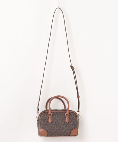 MICHAEL KORS(マイケルコース)の「THOMPSON XS SATCHEL XBODY クロスボディ(ショルダーバッグ・レディース・ブラウン・FREE)」の2枚目の写真